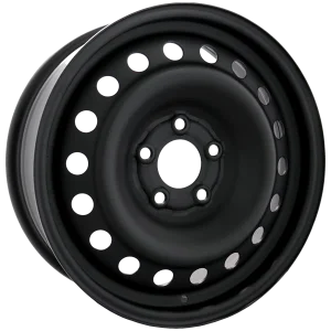 Envy Wheels – NX4 STEEL WHEEL – Black – 17″x6.5″ 50mm – All weather Wheels – NX47759